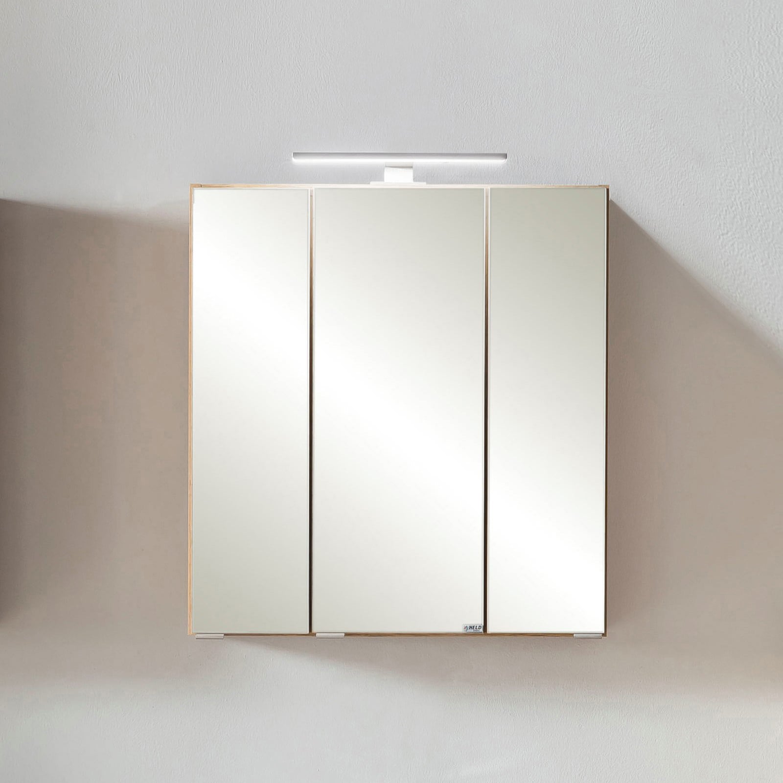 Bad-Spiegelschrank 3D GENT braun60cm