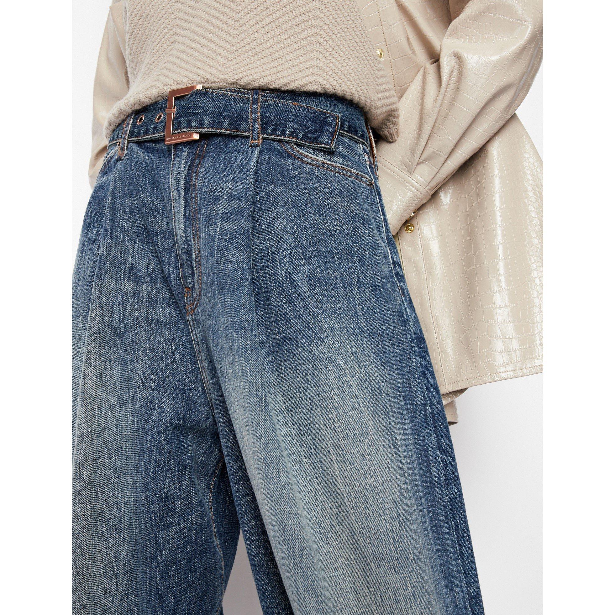Armani Exchange Wide Leg Jeans