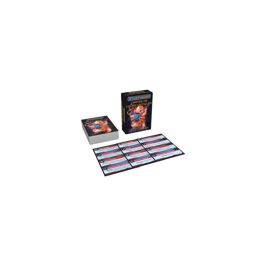 Starfinder : Cartes de Coups Critiques