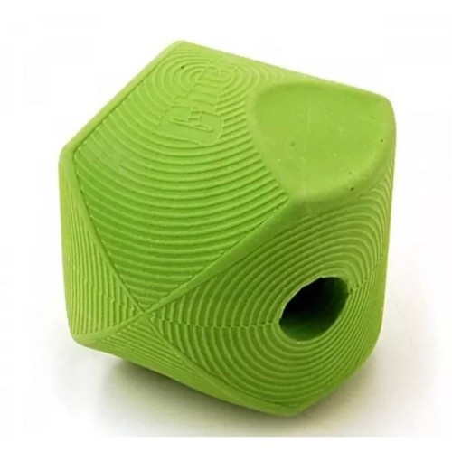 Bola de formato irregular para cães, verde