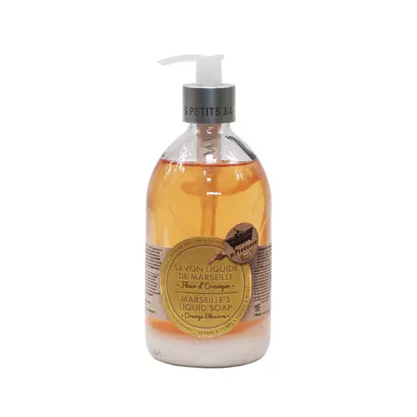 Sabonete Líquido Les Petits Bains de Provence Marselha Flor de Laranjeira 500ml