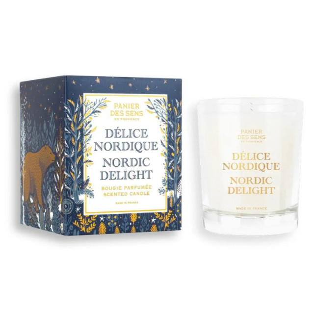 Délice Nordique bougie parfumée PANIER DES SENS
