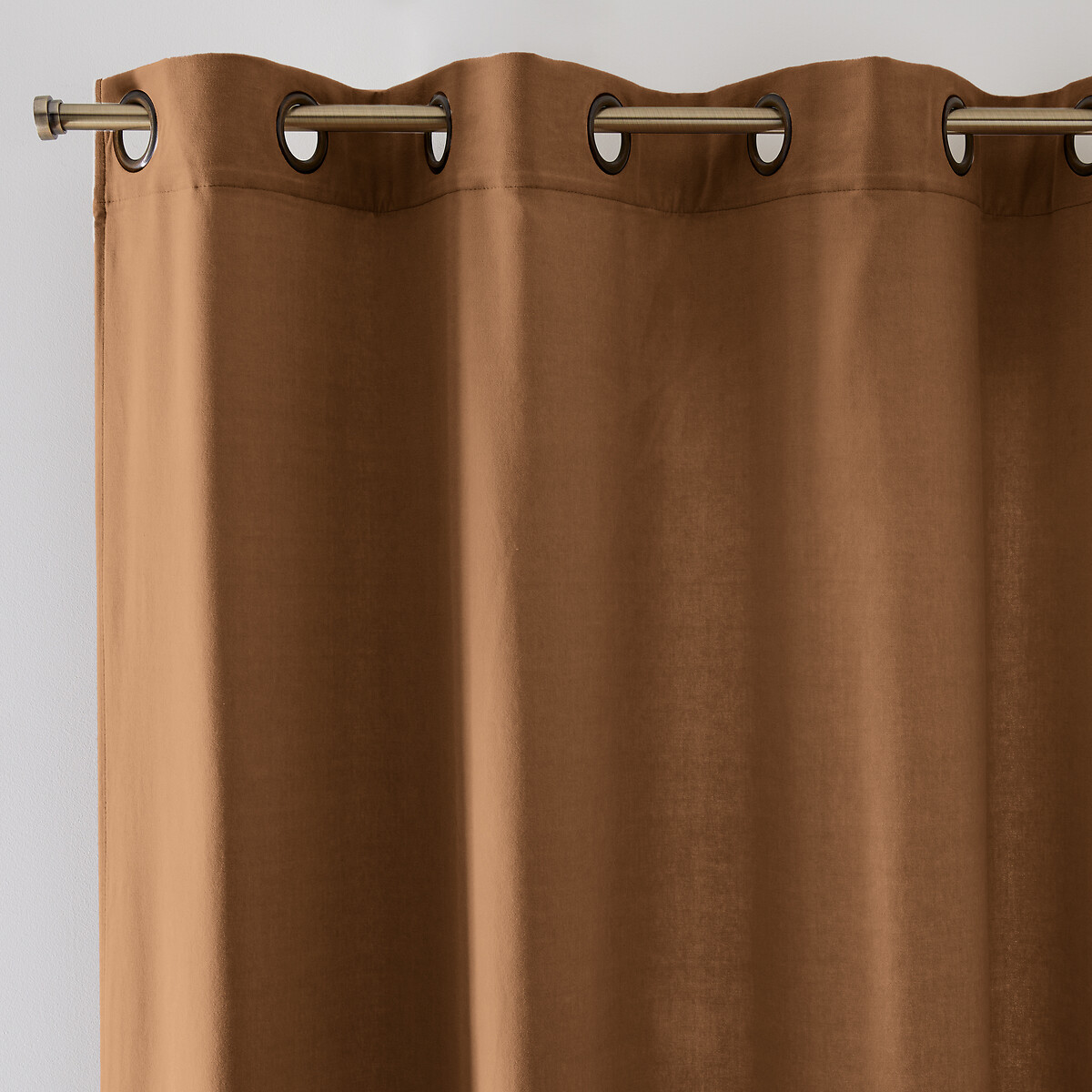 LA REDOUTE INTERIEURS<br>Cortina de veludo com ilhós Veludo