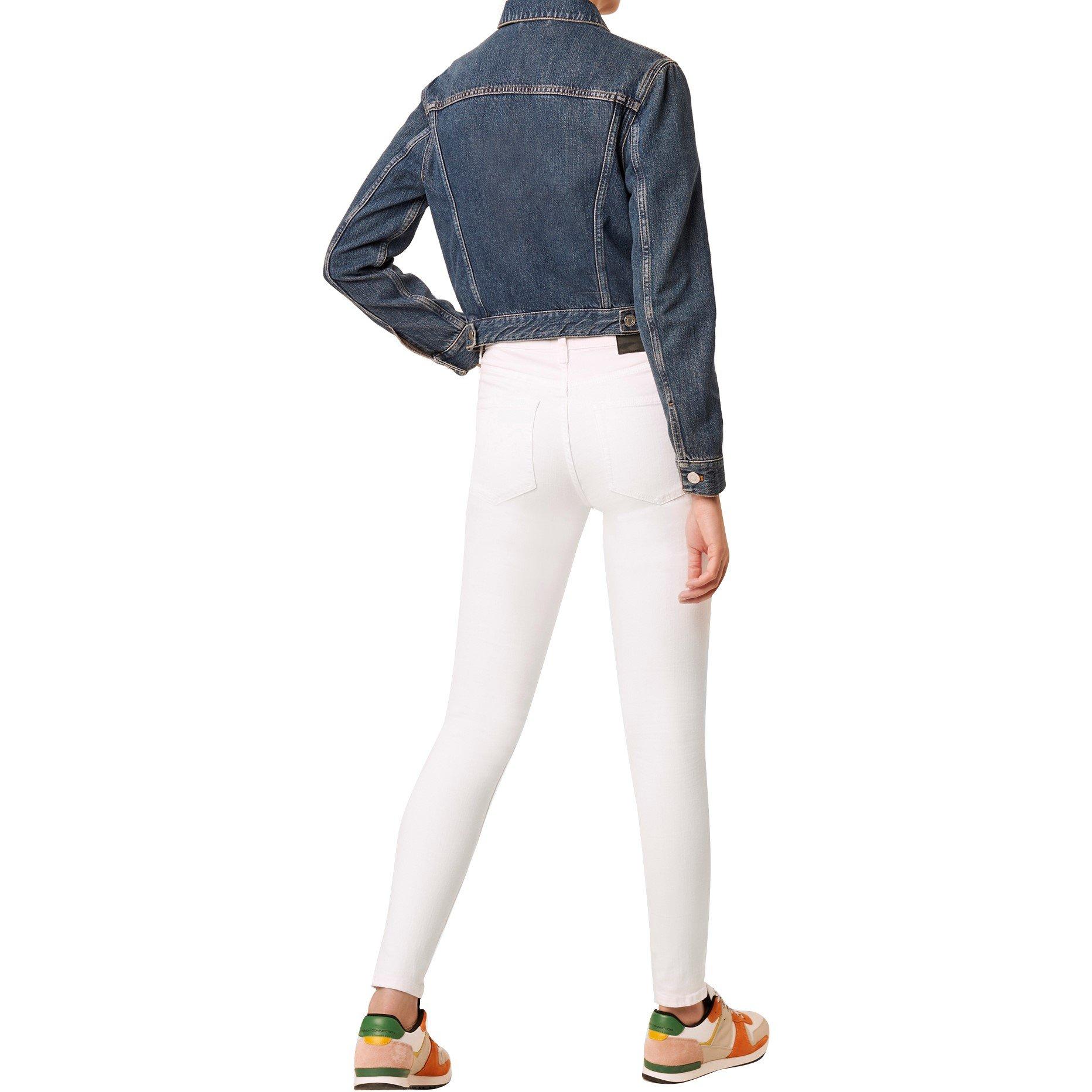 French Connection Macee Micro Western Denim Jacket