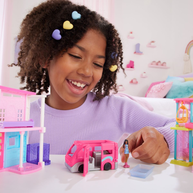 Mini BarbieLand - Traumcamper mit Puppe