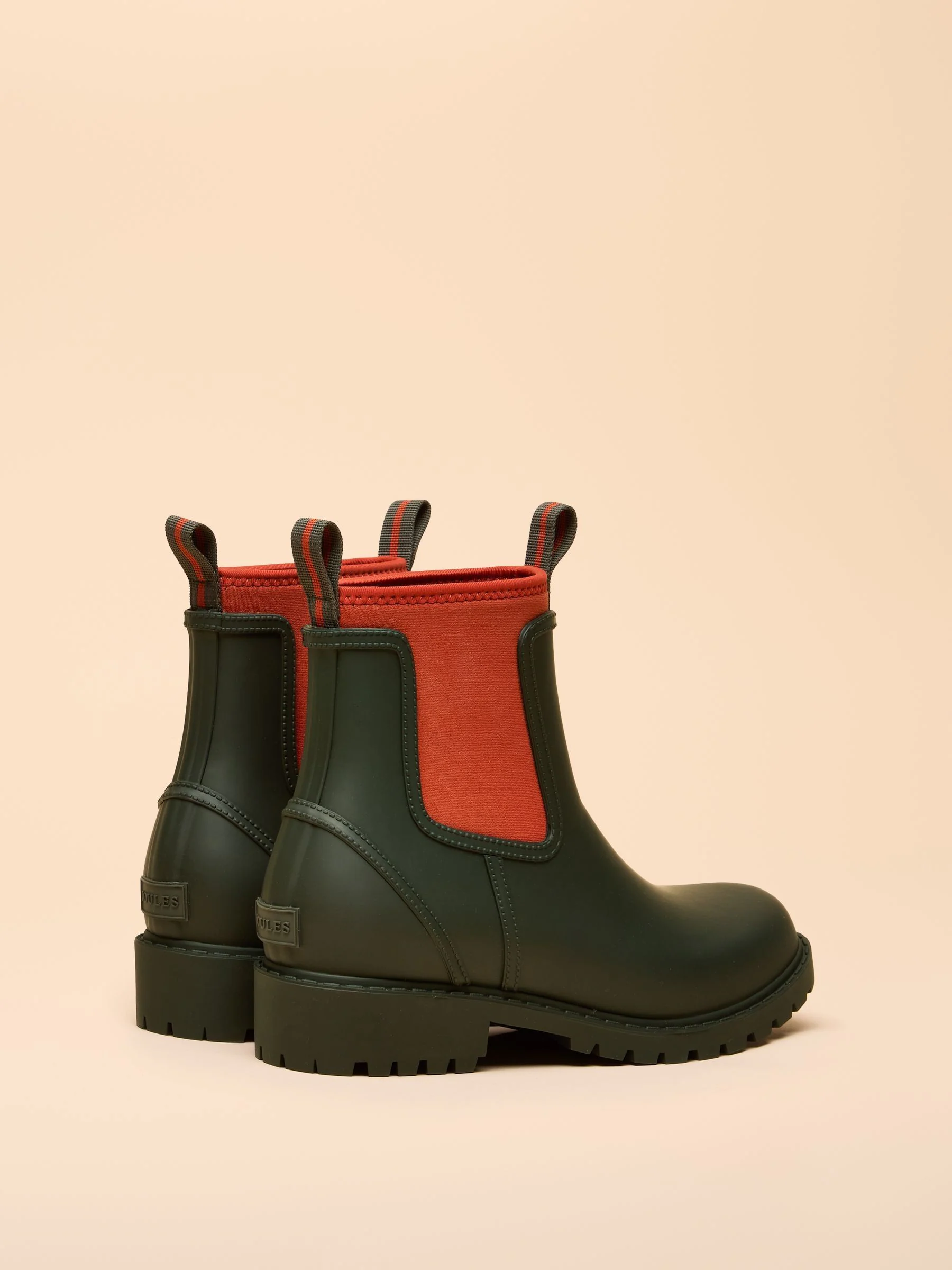 Groen - Joules Oakfield Short Neoprene Lined Wellies