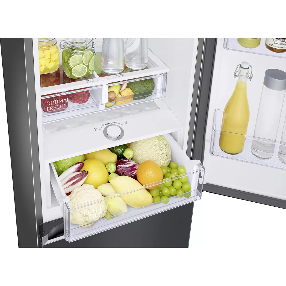 Samsung Kühl-Gefrierkombi RB36T605CB1/WS Anthrazit