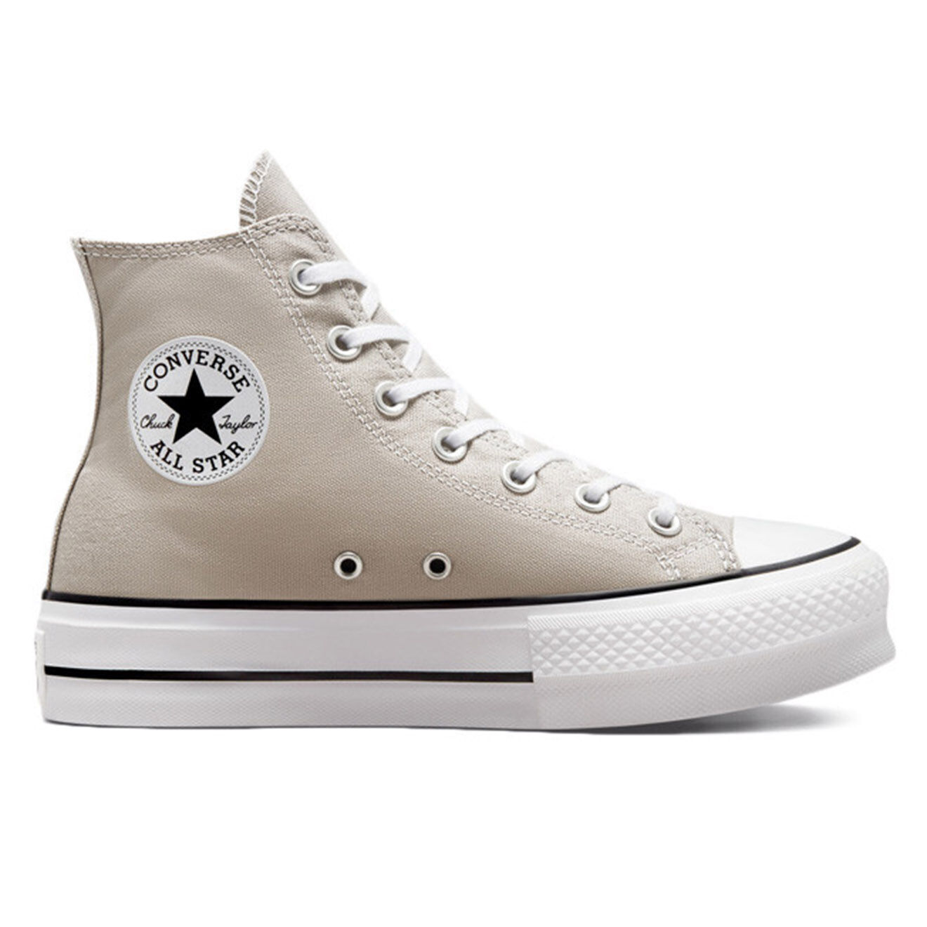 Converse Baskets Hi All Star Lift beiges
