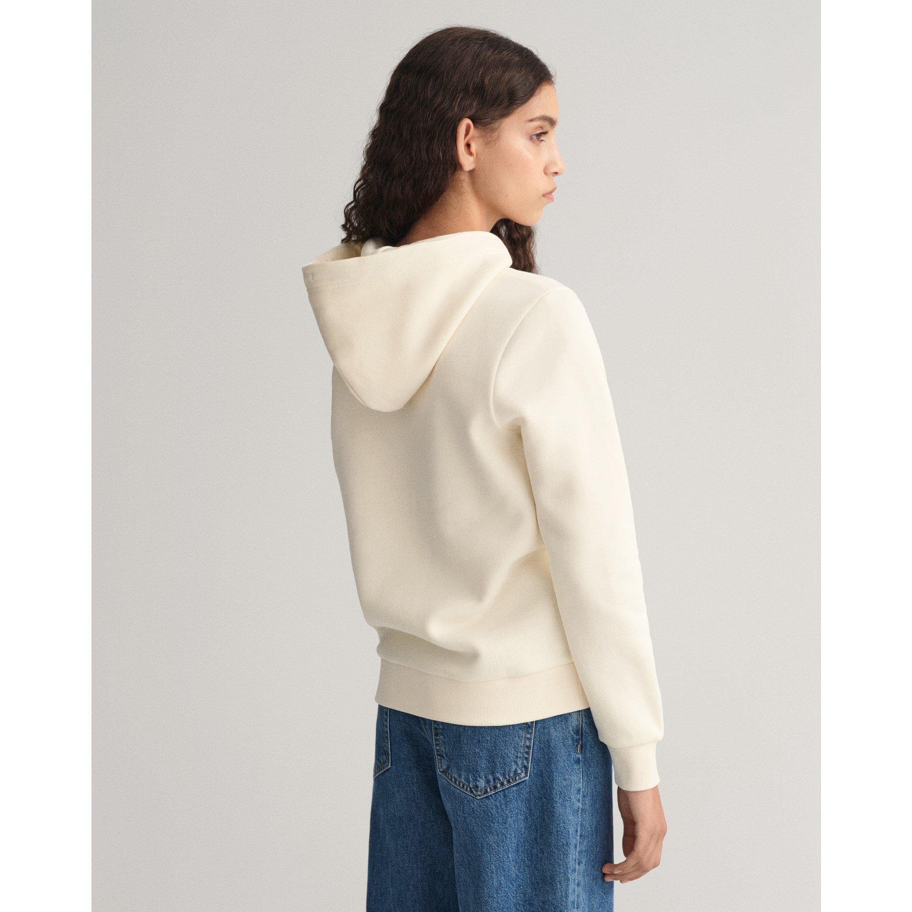 Gant Tonal Logo Archive Shield Hoodie