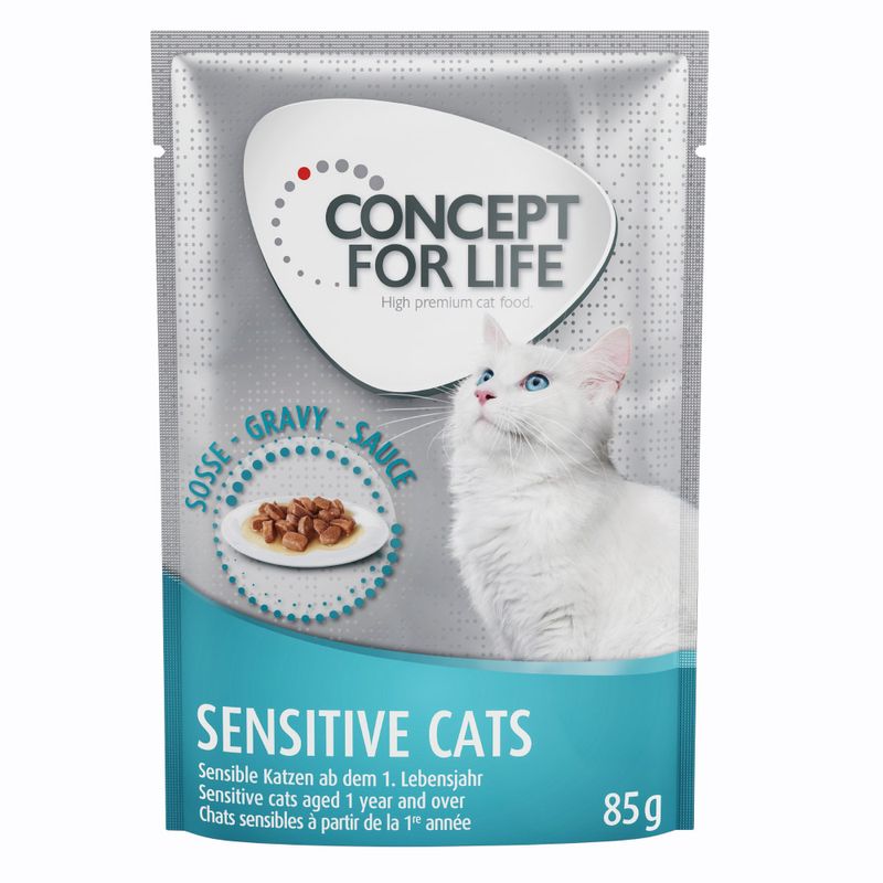Concept for Life Sensitive Cats en sauce
