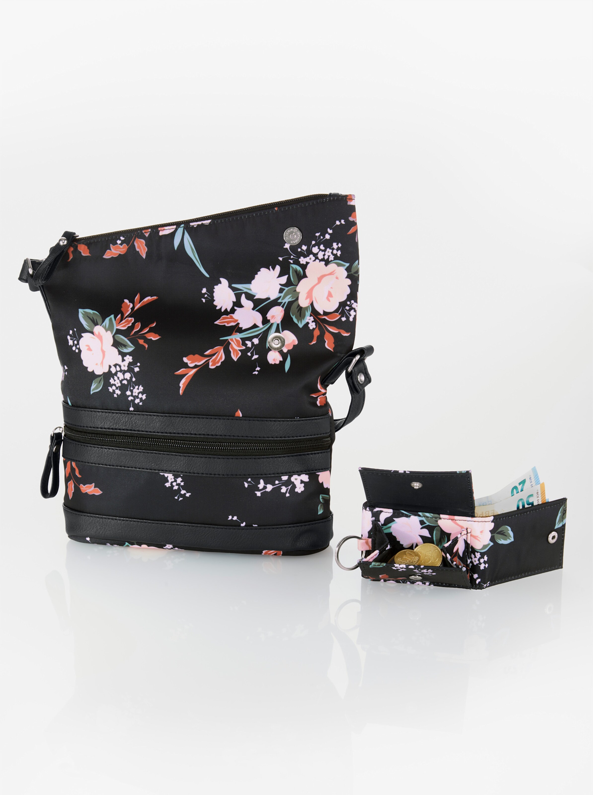 Handtasche mit Geldbörse