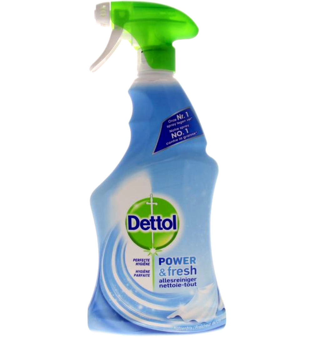 Dettol Allesreiniger power & fresh katoenfris spray (500 ml)