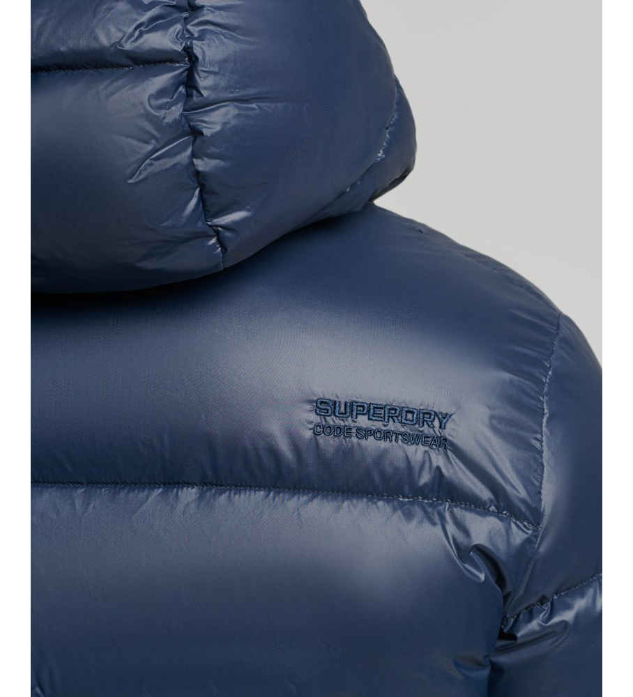 Jaqueta com capuz Superdry Mountain Alpine Navy