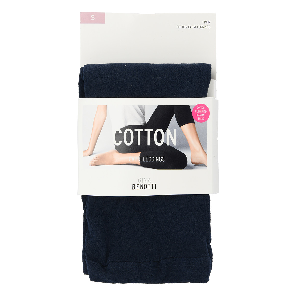 Gina Benotti Damen Capri-Leggings mit Baumwolle dunkelblau