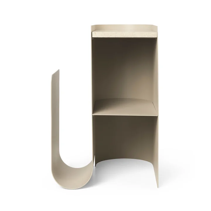 Ferm Living - Vault Beistelltisch, cashmere