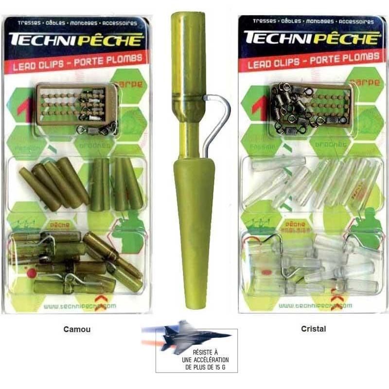 Clip Plomb A Patte Inox Fixe Nouvelle Generation Technipêche - Par 8