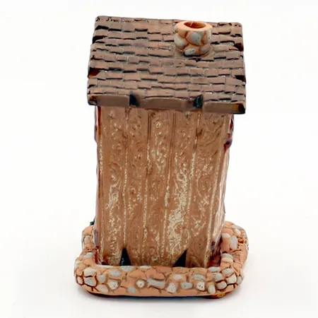 Sigro Keramik Räucher-Toilettenhäusel 7 x 7 x 10 cm