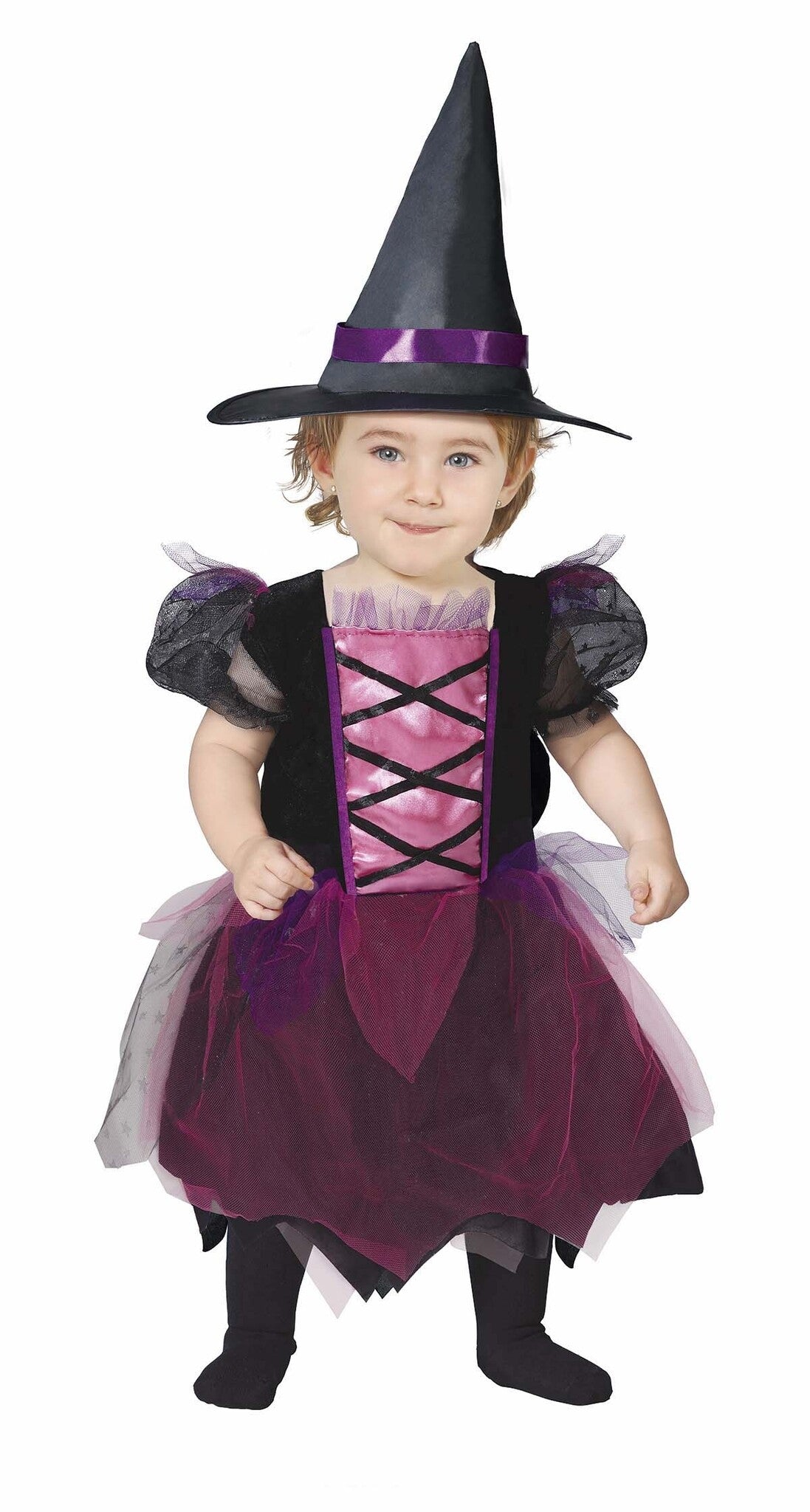 Roze heks Halloween Kostuum Baby