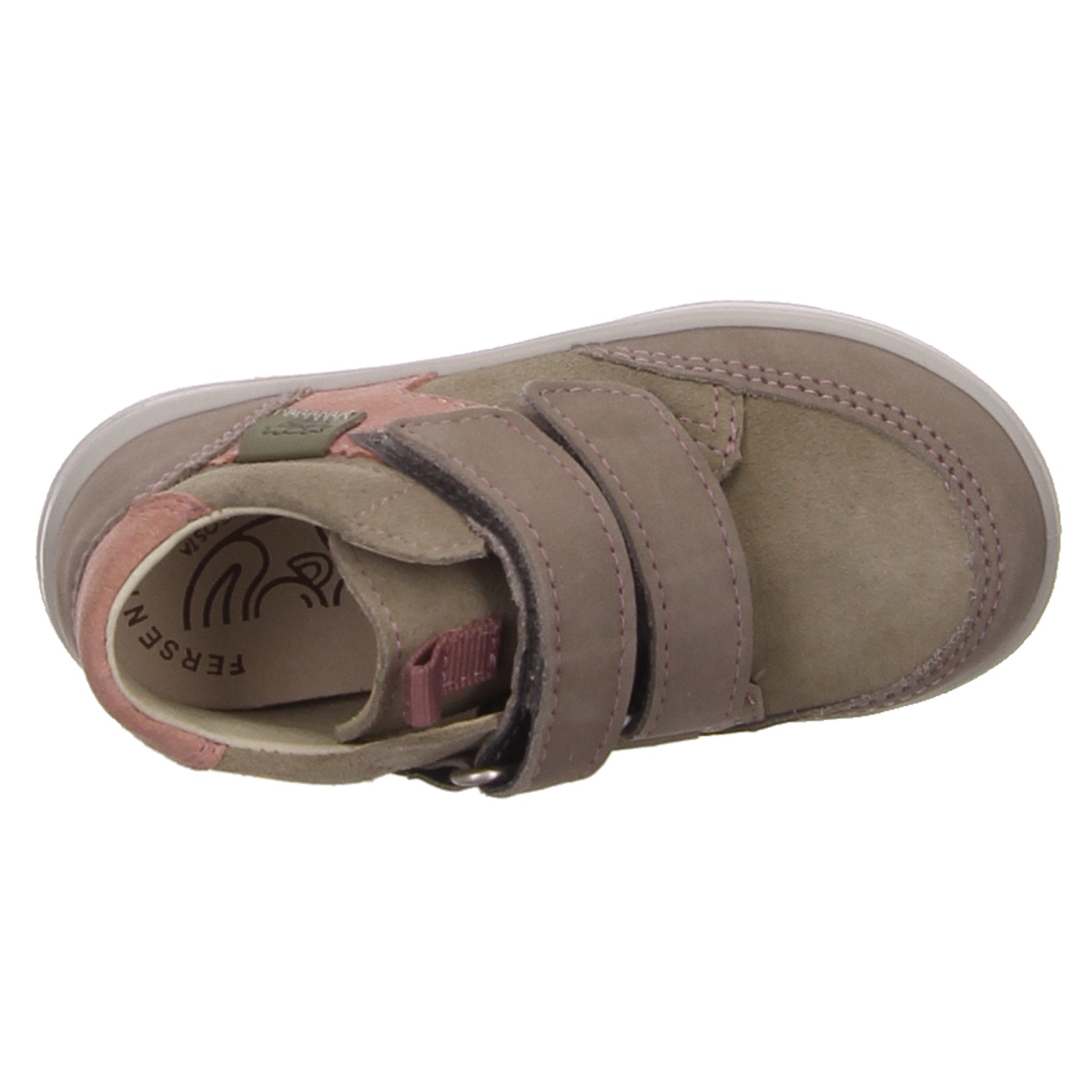 Ricosta Klettschuh tundra/rosa grau