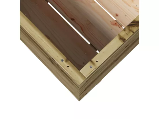 Jardinière bac lit surélevé bois marron 90 x 60 x 72 cm 02_0038035
