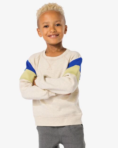sweat enfant blanc cassé