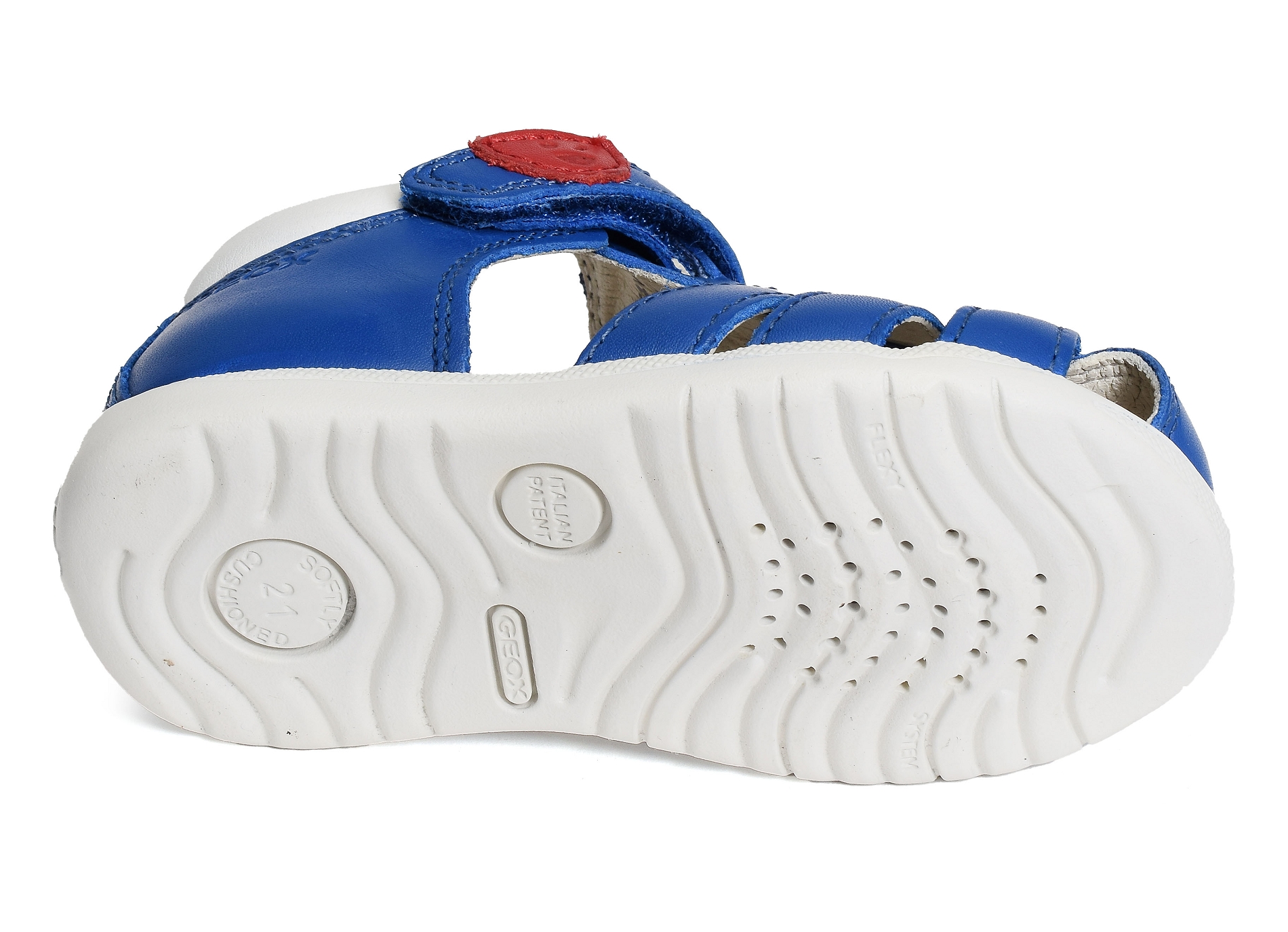 B sandal macchia ba bleu