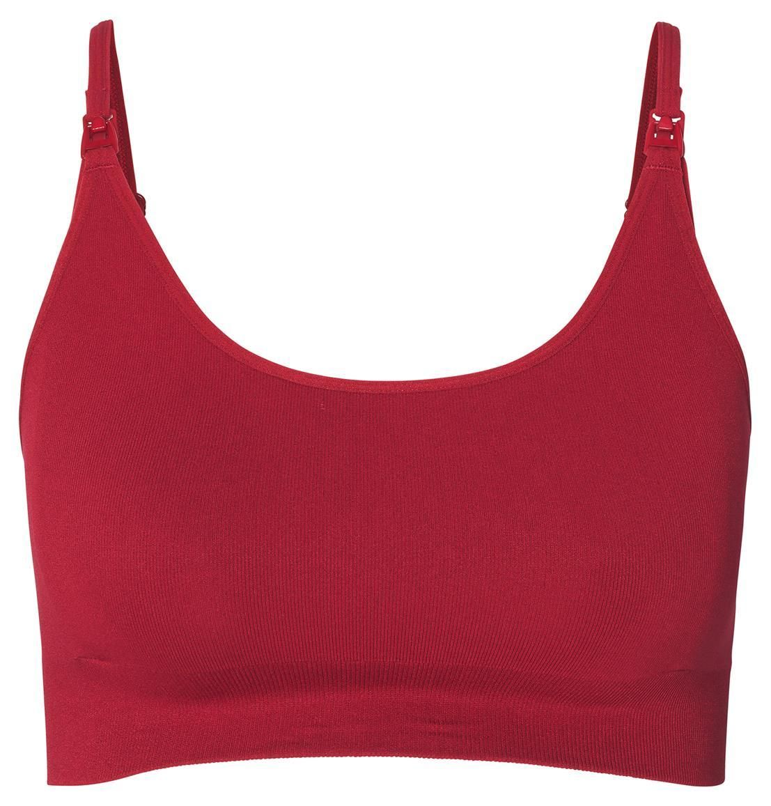 Noppies Maternity Voedingstop Mevie seamless - Tibetan Red