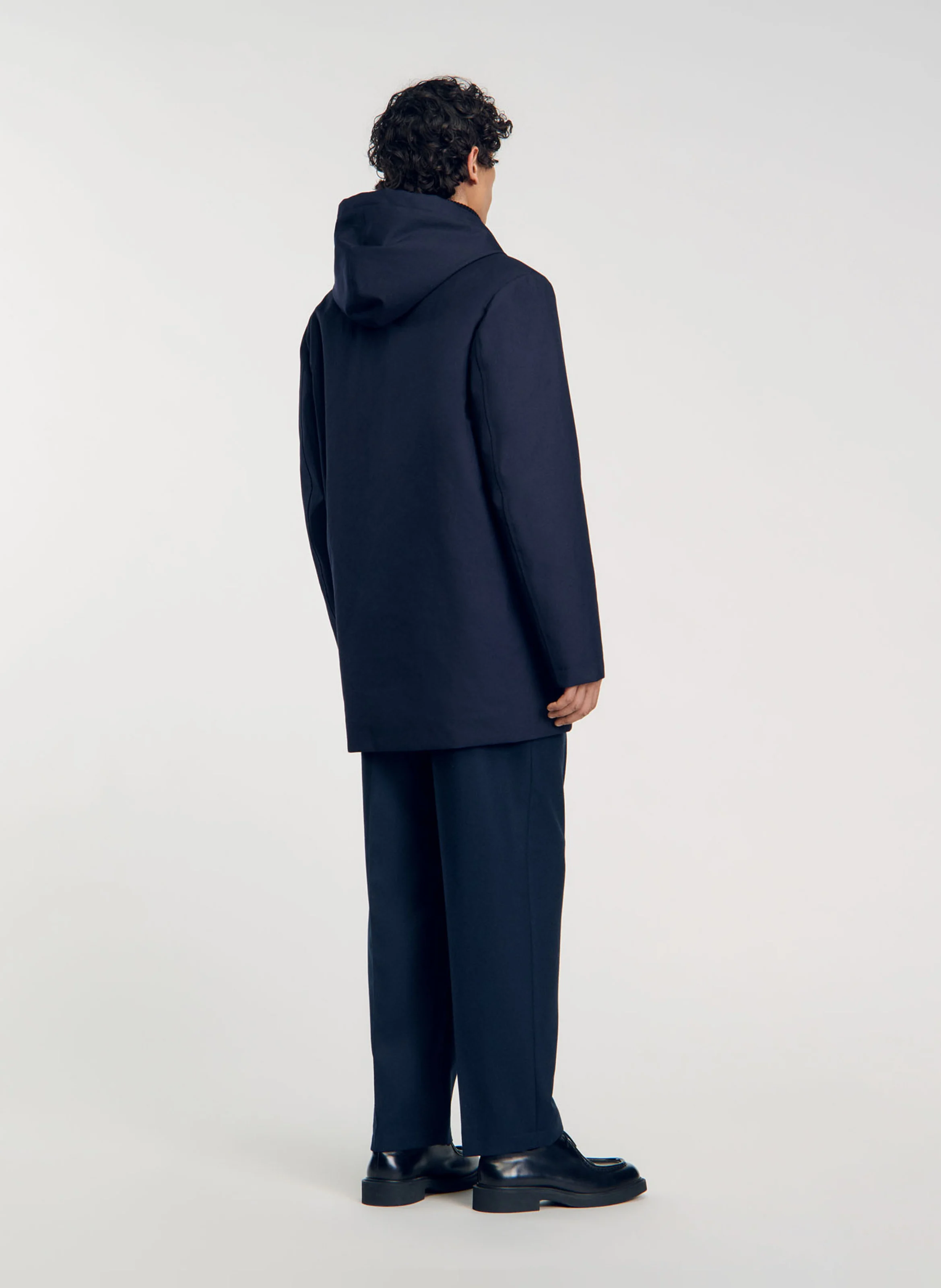 Parka à capuche | Bleu