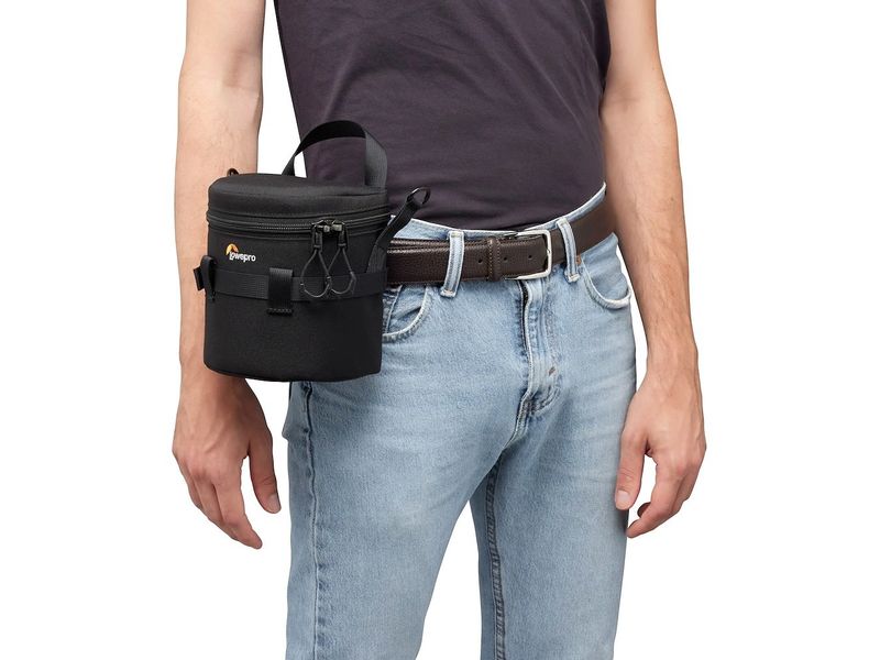 Lowepro Objektivtasche ProTactic LCS 11 x 15 III Gepolsterte Tasche mit Zurrgurt für Objektive bis zu 11 cm Durchmesser und 15 cm Länge