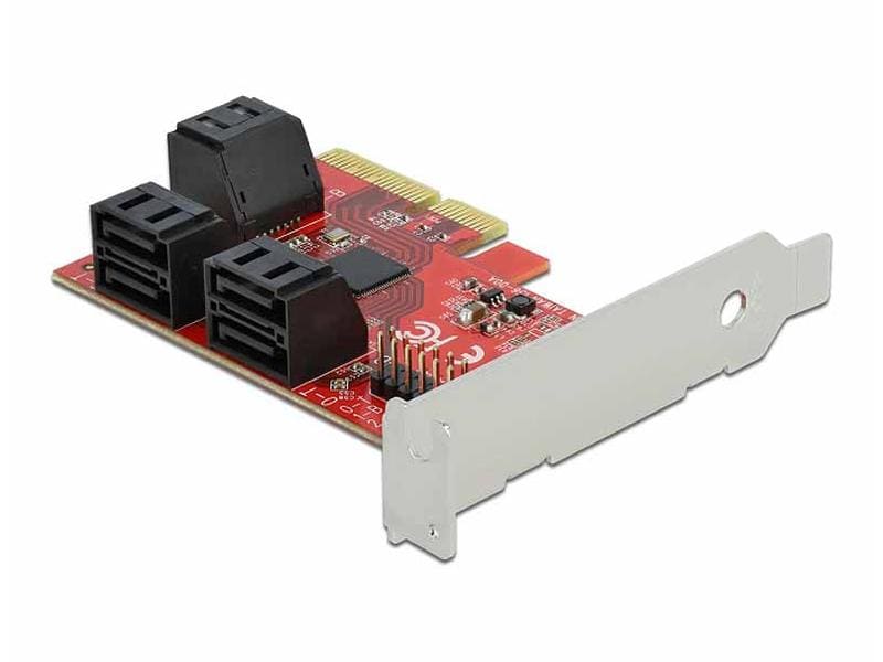 Delock SATA-Controller PCI-Ex4- 6x SATA intern PCI Express x4 Karte zu 6 x intern SATA 6 Gb/s