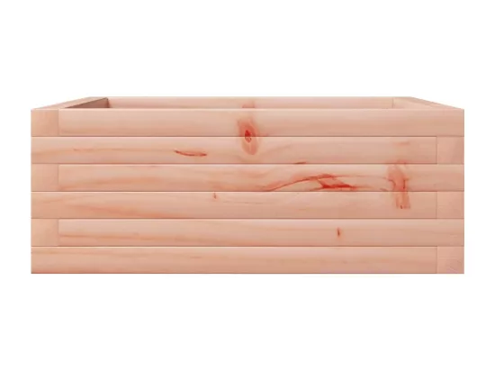 Jardinière bac lit surélevé bois marron 60 x 60 x 23 cm 02_0037702
