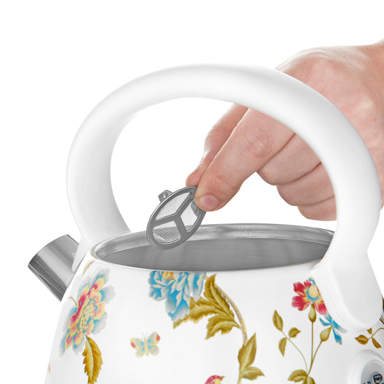 Laura Ashley Bouilloire Elveden 1.7L blanche