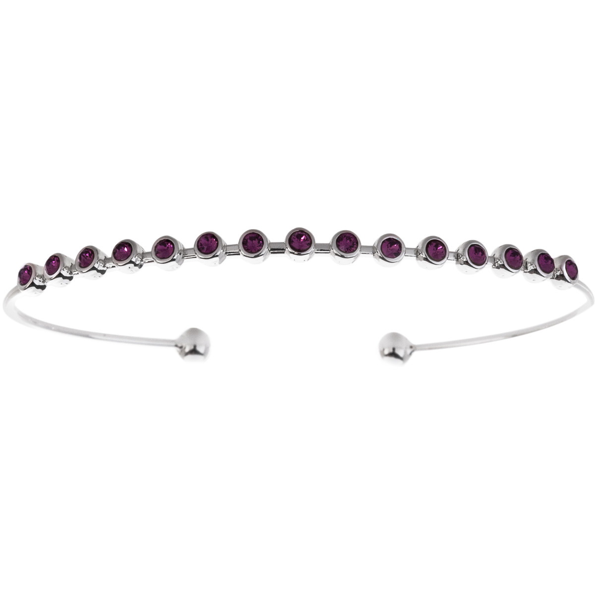 Bracelet fantaisie cristal Février