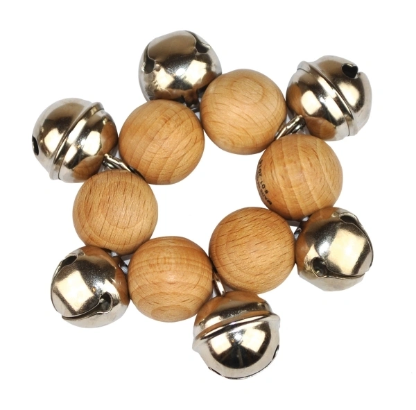 Glöckchen-Armband TAG aus Holz