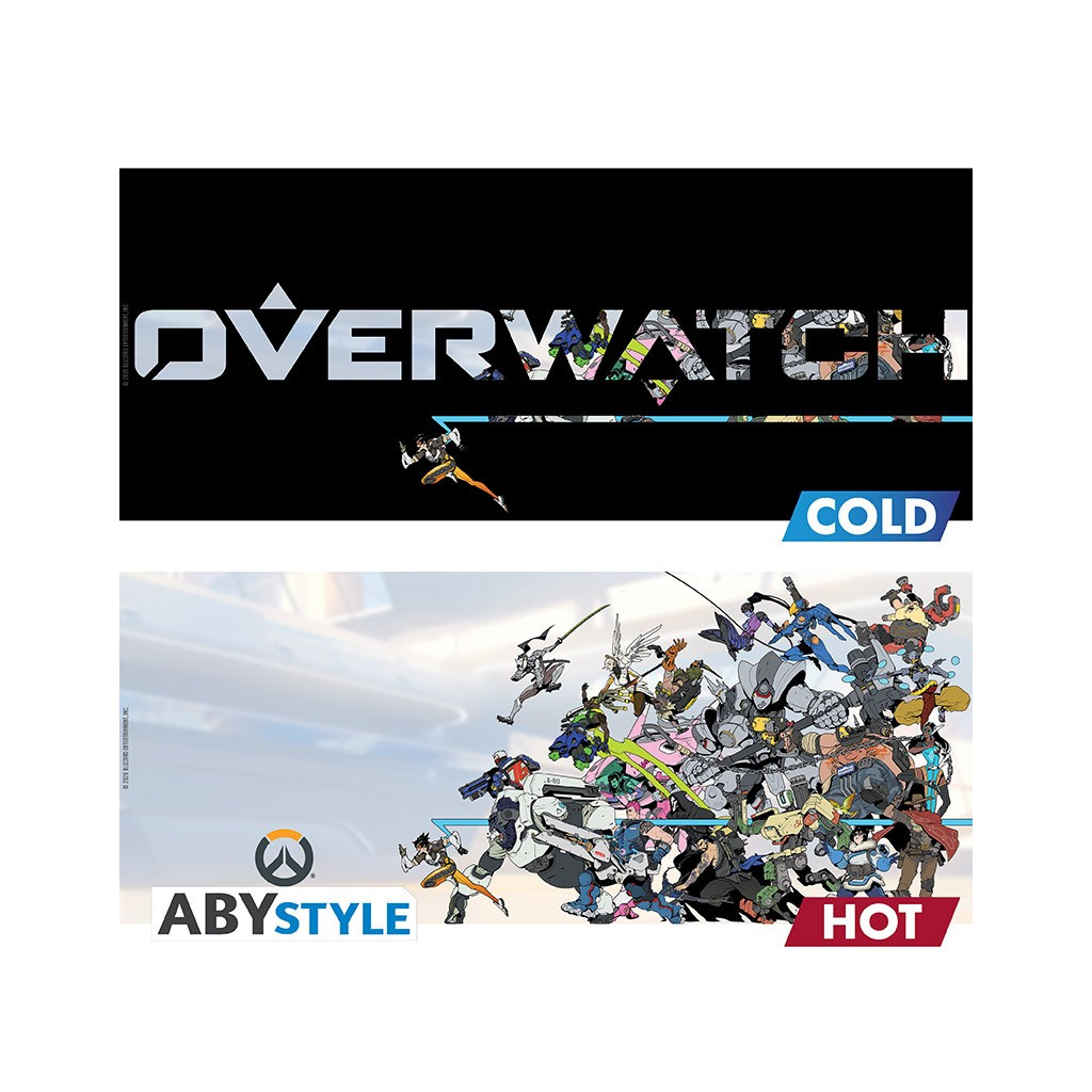 Overwatch - Mug Heat Change Héros