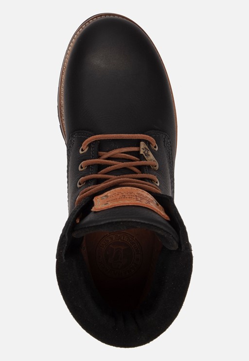 Panama Jack Panama 03 C27 veterboots zwart Leer