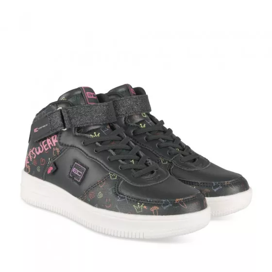 Baskets NOIR ENRICO COVERI