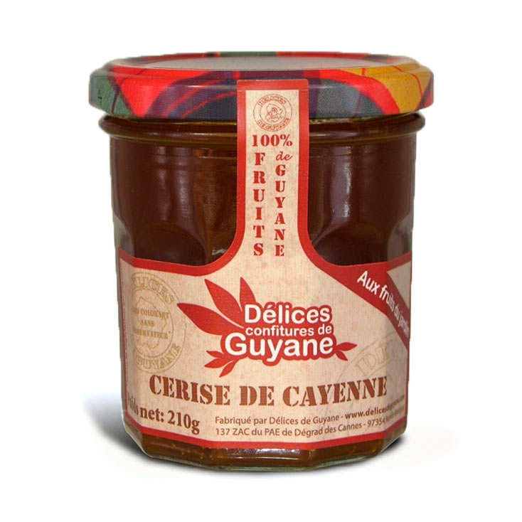 Confiture de cerise de Cayenne