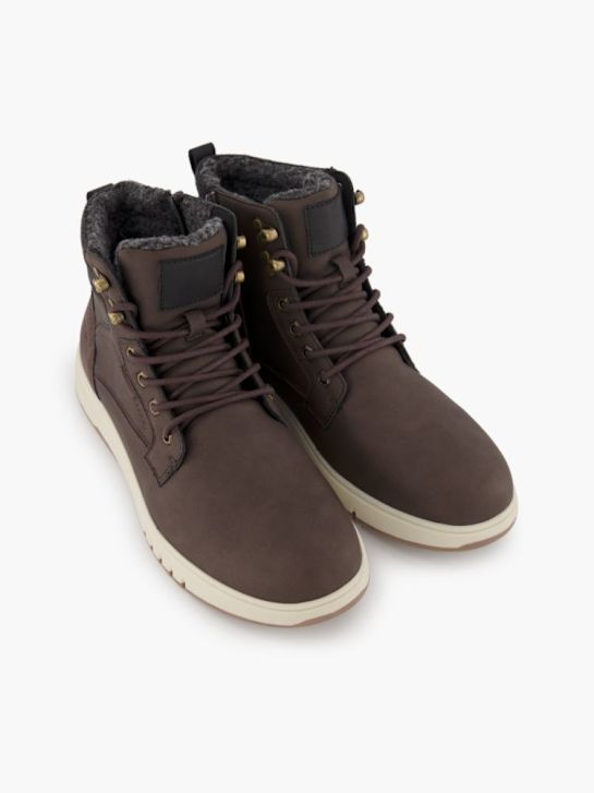 Landrover Schnür-Stiefelette Braun