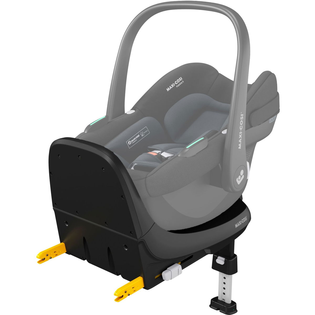 Maxi CosiMaxi Cosi   Pebble S mit FamilyFix S tonal graphite