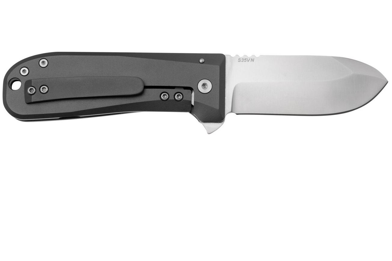 WESN Allman SN04-0, CPM S35VN, Titanium, zakmes