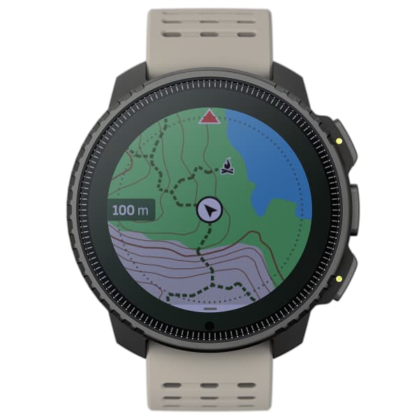 Montre cardio GPS SUUNTO VERTICAL STEEL SOLAR SAND