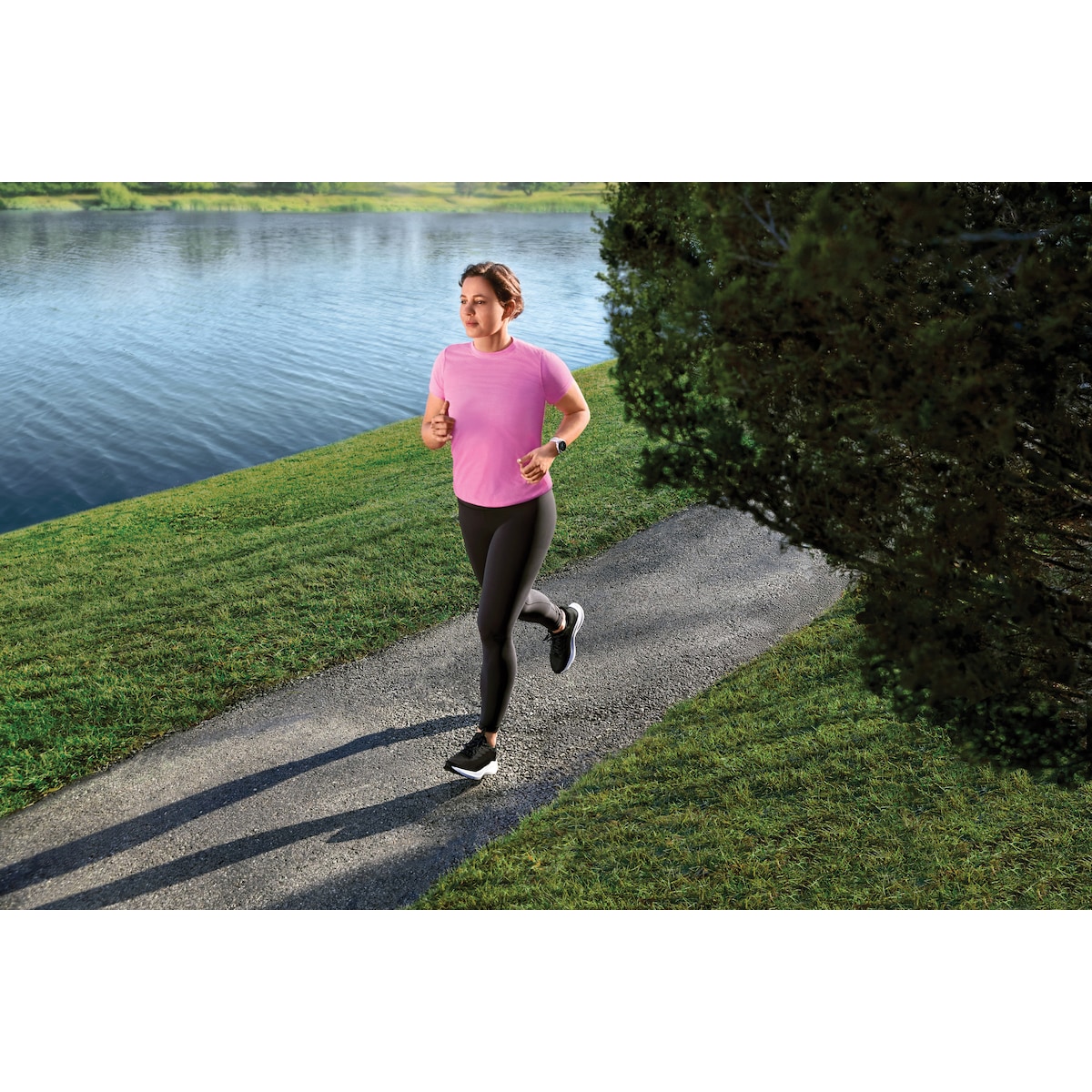 Garmin Forerunner 55 GPS sportsklokke (sort)