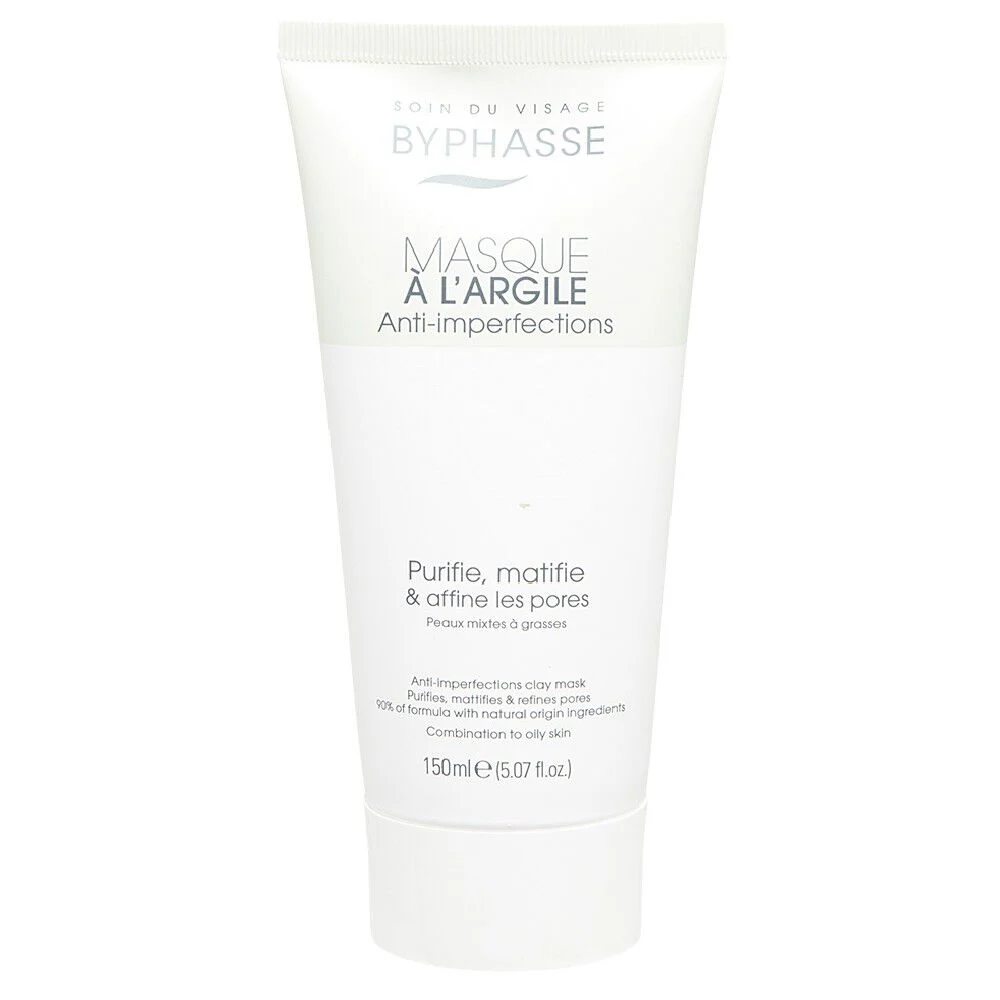 Masque argile anti imperfections BYPHASSE 150ml