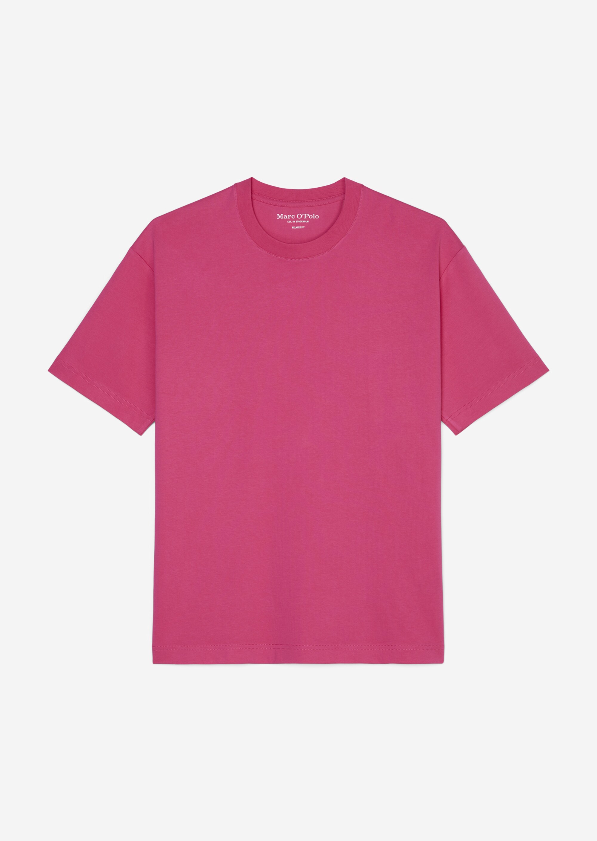 Rundhals-T-Shirt relaxed aus schwerem Heavy-Jersey