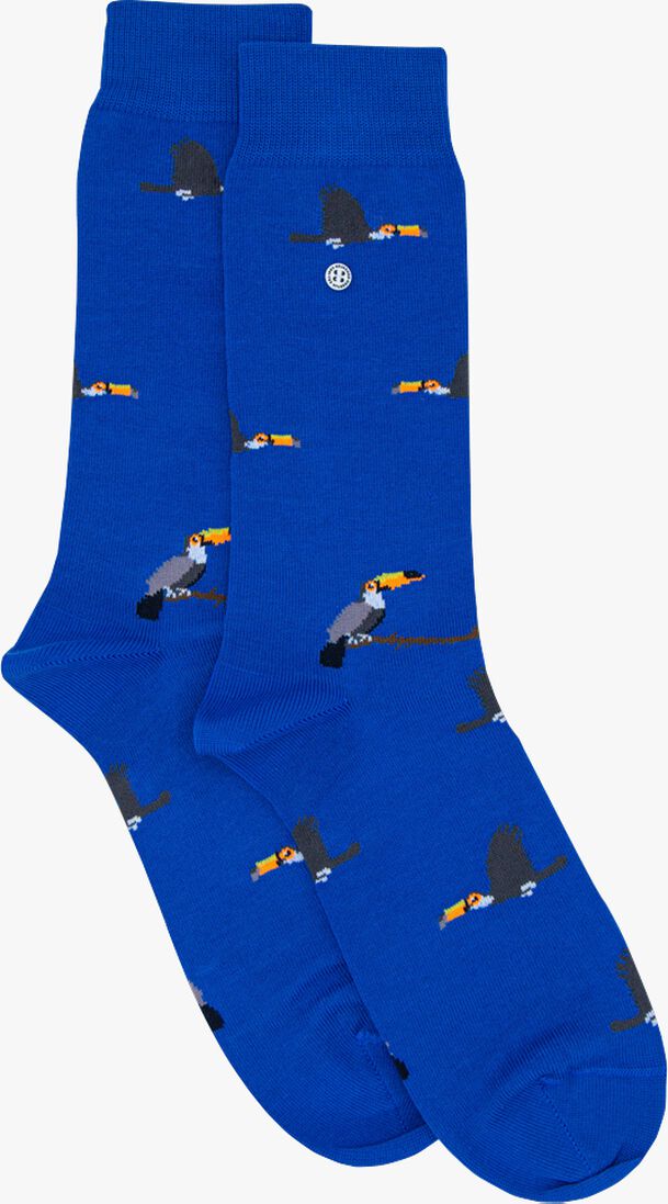 ALFREDO GONZALES blauwe alfredo gonzales sokken toucan