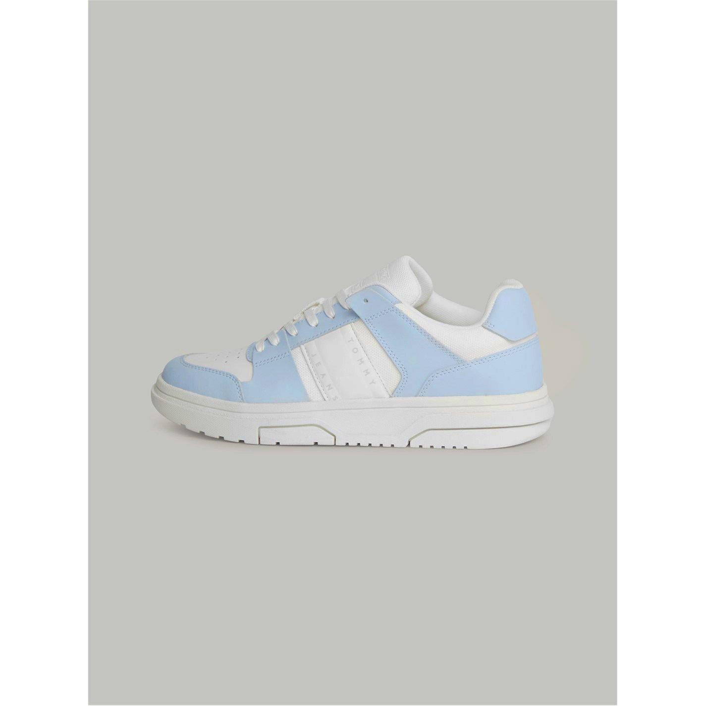Tommy Jeans Leather Skate Trainers