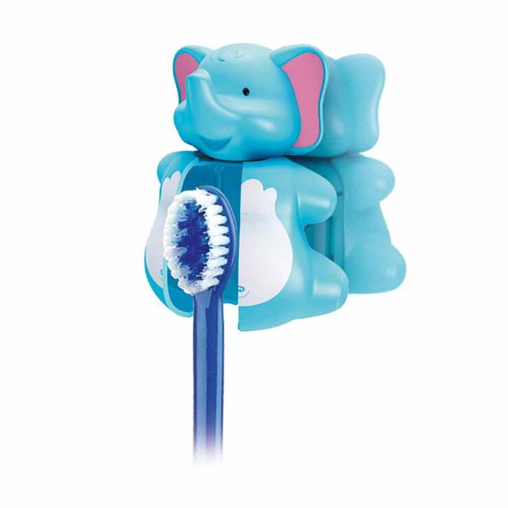 Miradent Kinderzahnbürstenhalter Funny Elefant, 1 St