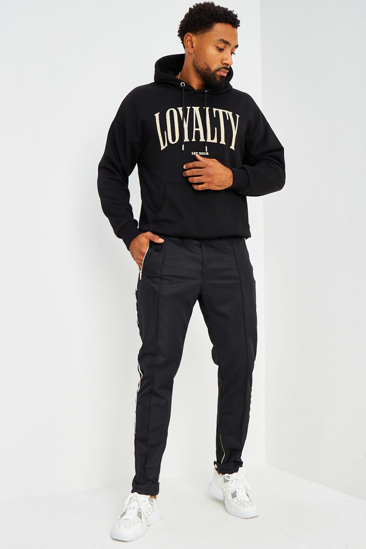 Sweat à capuche noir 