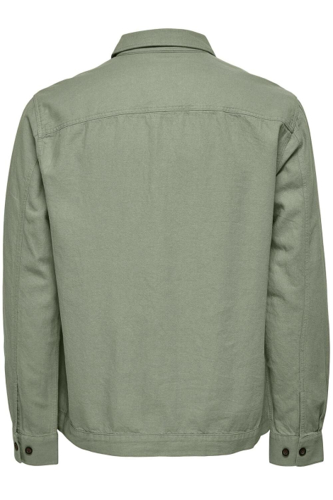 Only & Sons groene heren overhemd